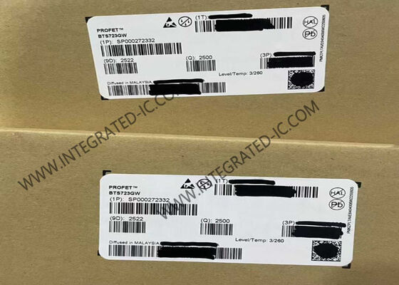 BTS723GW ইন্টিগ্রেটেড সার্কিট আইসি চিপ ৭V থেকে ৫৮V স্মার্ট হাই-সাইড পাওয়ার সুইচ ২ আউটপুট এবং ২.৯ A কারেন্ট সহ