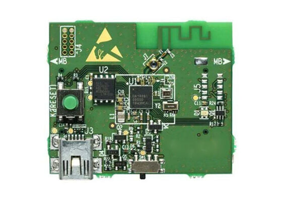 DA14699-00HRDB-P এমবেডেড সলিউশন VFBGA100 Daughterboard DA14699 BT Low Energy 5.2 ডেভেলপমেন্ট কিট প্রো