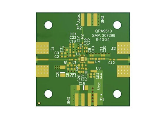 QPA9510EVB এম্বেডেড সলিউশনস ৩V সাধারণ উদ্দেশ্য/জিএসএম পাওয়ার এমপ্লিফায়ার মূল্যায়ন বোর্ড