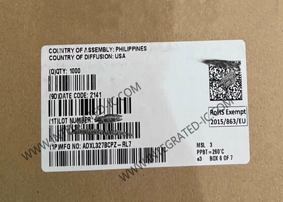 ADXL327BCPZ ইন্টিগ্রেটেড সার্কিট চিপ কম পাওয়ার 3-অক্ষের অ্যাক্সিলরোমিটার সিগন্যাল কন্ডিশন ভোল্টেজ আউটপুট এবং ± 2 জি ত্বরণ পরিসীমা সহ