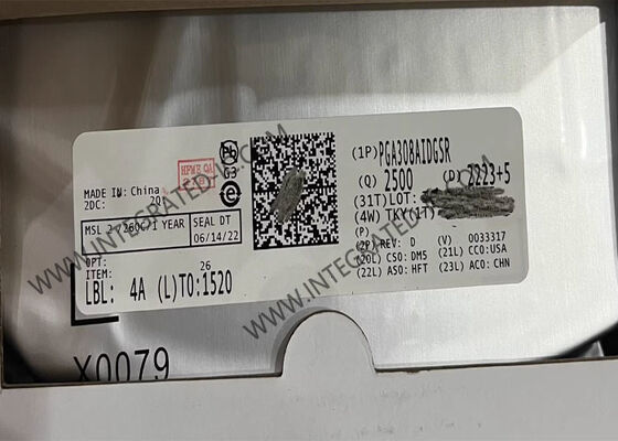 PGA308AIDGSR সেন্সর আইসি একক-সরবরাহ স্বয়ংক্রিয়-শূন্য ডিজিটাল ক্যালিব্রেশন সহ প্রোগ্রামযোগ্য গেইন অ্যামপ্লিফায়ার