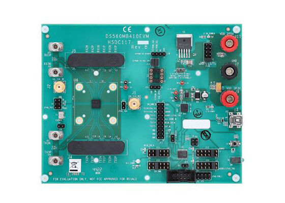 DS560MB410EVM এমবেডেড সলিউশন DS560MB410 4-চ্যানেল লিনিয়ার রিড্রিভার মূল্যায়ন মডিউল