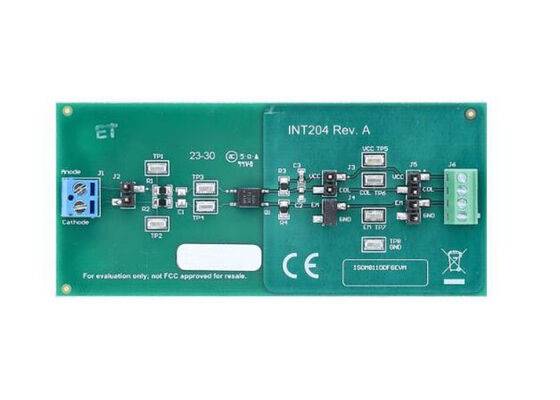 ISOM8110DFGEVM এমবেডেড সলিউশন ISOM8110 সিঙ্গল চ্যানেল অপ্টো-ইমুলেটর মূল্যায়ন মডিউল