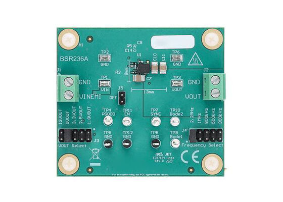 TPSM33625EVM এমবেডেড সলিউশনস TPSM33625 সিঙ্ক্রোনাস বাক পাওয়ার মডিউল মূল্যায়ন মডিউল