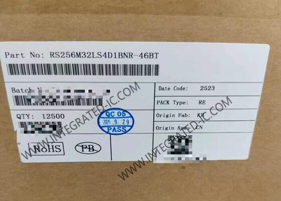 RS256M32LS4D1BNR-46BT মেমরি আইসি চিপ ১ গিগাবিট LPDDR4 SDRAM, ২৫৬ মেগাবাইট x ৩২-বিট কনফিগারেশন এবং FBGA-200 প্যাকেজে ৮.৫৩ GB/s ডেটা ট্রান্সফার রেট সহ