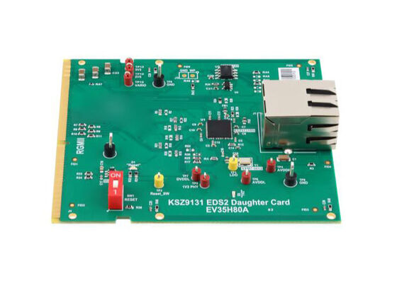 EV35H80A এম্বেডেড সলিউশনস KSZ9131 গিগাবিট ইথারনেট RGMII PHY EDS2 ডটার কার্ড