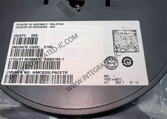 HMC820LP6CETR 5.1GHz ফ্র্যাকশনাল-এন পিএলএল ফ্রিকোয়েন্সি সিন্থেসাইজার ইন্টিগ্রেটেড সার্কিট চিপ অতি নিম্ন ফেজ নয়েজ সহ