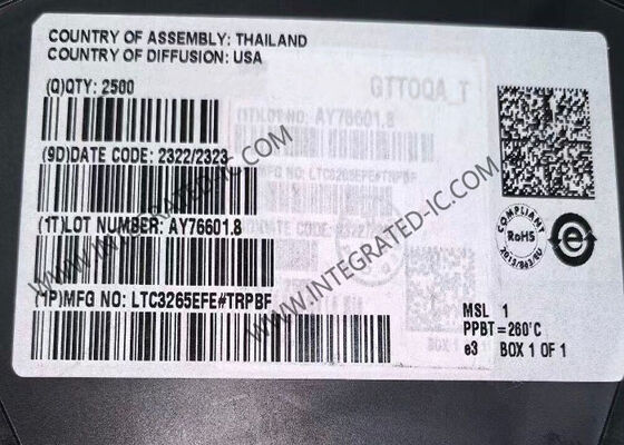 LTC3265EFE 50mA আউটপুট কারেন্ট এবং বুস্ট চার্জ পাম্প সহ কম গোলমাল ডুয়াল সাপ্লাই আইসি চিপ