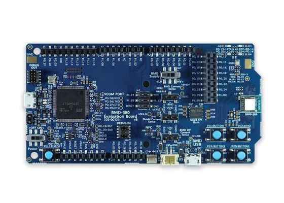 BMD-380-EVAL এম্বেডেড সলিউশনস মূল্যায়ন কিট BMD-380 স্ট্যান্ড-অ্যালোন BT 5.1 লো এনার্জি মডিউলের জন্য