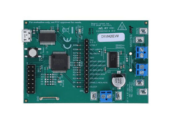 DRV8426EVM এম্বেডেড সলিউশনস মূল্যায়ন মডিউল DRV8426 স্টেপার মোটর ড্রাইভার বোর্ড