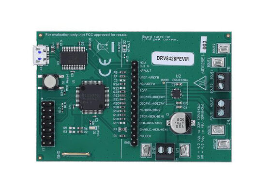 DRV8428PEVM এমবেডেড সলিউশন DRV8428 স্টেপার মোটর ড্রাইভারের মূল্যায়ন বোর্ড