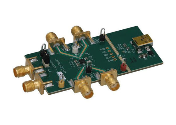 LMH6401EVM এম্বেডেড সলিউশনস LMH6401 RF পরিবর্তনশীল লাভ এমপ্লিফায়ার মূল্যায়ন মডিউল