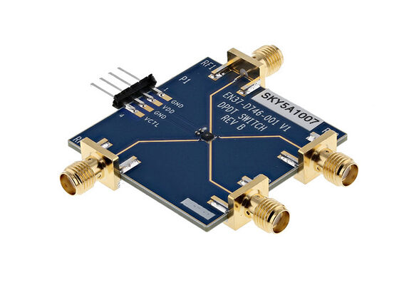 SKY5A1007EK1 এমবেডেড সলিউশন SKY5A1007 400MHz থেকে 5.9GHz DPDT সুইচ মূল্যায়ন বোর্ড