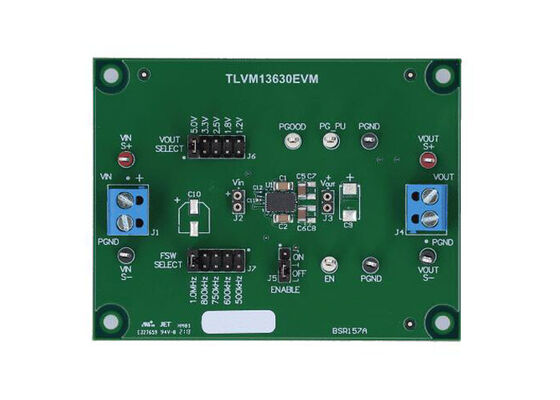 TLVM13630EVM এম্বেডেড সলিউশন মূল্যায়ন মডিউল TLVM13630 স্টেপ-ডাউন পাওয়ার মডিউলের জন্য