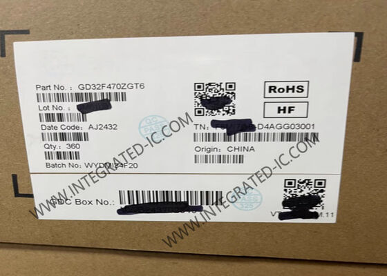 GD32F450ZGT6 মাইক্রোকন্ট্রোলার MCU 200MHz এআরএম কর্টেক্স-এম 4 কোর 114 আই / ও এবং 256 কেবি র্যাম সহ 32-বিট মাইক্রোকন্ট্রোলার