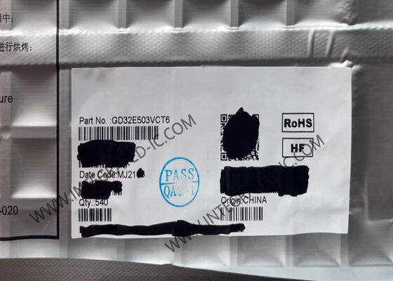 GD32E503VCT6 32-বিট মাইক্রোকন্ট্রোলার MCU উচ্চ কর্মক্ষমতা 180MHz 1.71V থেকে 3.63V