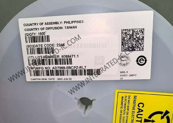 AD7988-5BCPZ লোয়ার পাওয়ার এনালগ টু ডিজিটাল কনভার্টার ১০-ভিএফডিএফএন ইন্টিগ্রেটেড সার্কিট চিপ