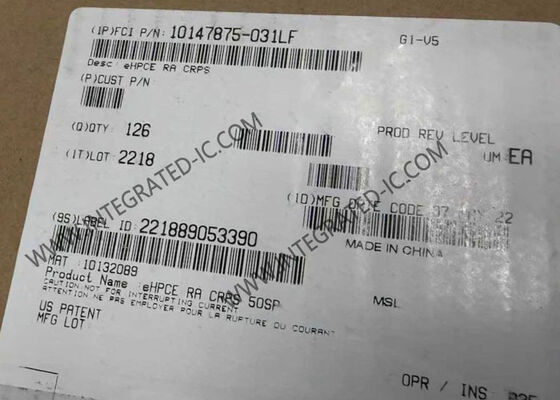 10147875-031LF eHPCE উন্নত উচ্চ ক্ষমতা কার্ড এজ সংযোগকারী 12V ভোল্টেজ রেটিং এবং সোনার Plating সঙ্গে