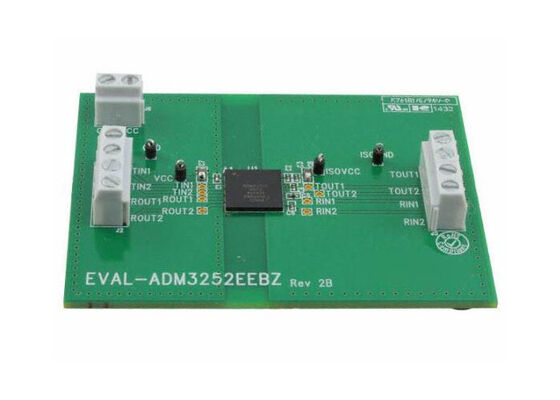 EVAL-ADM3252EEBZ এম্বেডেড সলিউশনস ADM3252E RS-232 লাইন ড্রাইভার/রিসিভার মূল্যায়ন বোর্ড