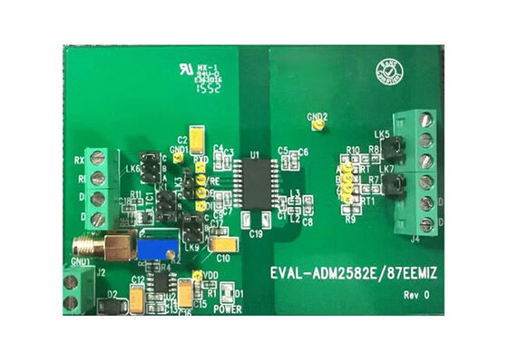 EVAL-ADM2587EEB2Z এম্বেডেড সলিউশনস আইসোপাওয়ার ট্রান্সসিভার RS-485 ইন্টারফেস মূল্যায়ন বোর্ড