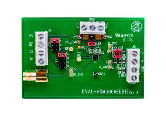 EVAL-ADM3066EEB1Z এমবেডেড সলিউশন ADM3066E RS-485 ট্রান্সিভার ইভাল্যুয়েশন বোর্ড