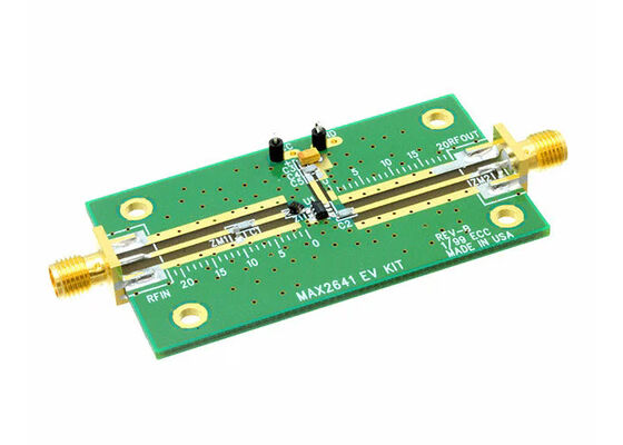 MAX2641EVKIT এম্বেডেড সলিউশনস MAX2641 - 1.4GHz থেকে 2.5GHz এমপ্লিফায়ার মূল্যায়ন বোর্ড