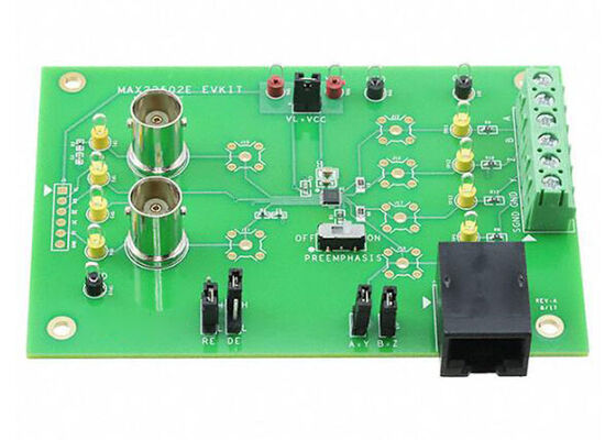 MAX22502EEVKIT এম্বেডেড সলিউশনস MAX22502E ফুল-ডুপ্লেক্স RS-485/RS-422 ট্রান্সসিভার মূল্যায়ন বোর্ড