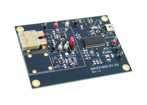 MAX31855EVKIT এমবেডেড সলিউশন MAX31855 থার্মোকপল টু ডিজিটাল কনভার্টার মূল্যায়ন বোর্ড