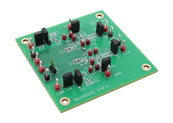 MAX40242EVKIT এমবেডেড সলিউশন 10MHz ডুয়াল চ্যানেল স্ট্যান্ডার্ড এম্প্লিফায়ার মূল্যায়ন বোর্ড