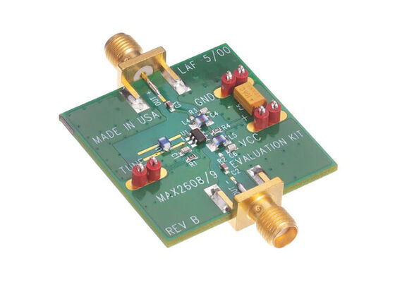 MAX2608EVKIT এমবেডেড সলিউশন 300MHz থেকে 500MHz ভোল্টেজ নিয়ন্ত্রিত ওসিলেটর মূল্যায়ন বোর্ড