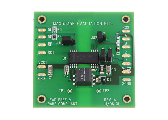 MAX3535EEVKIT এমবেডেড সলিউশন 3V থেকে 5.5V RS-422/RS-485 ট্রান্সিভার ইন্টারফেস মূল্যায়ন বোর্ড