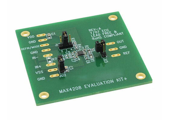 MAX4208EVKIT এমবেডেড সলিউশনস সিঙ্গল চ্যানেল ইনস্ট্রুমেশন এম্প্লিফায়ার অ্যাডভাল্যুয়েশন বোর্ড