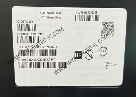 MAX32550-LCS মাইক্রোকন্ট্রোলার MCU ডিপকভার সিকিউর ARM কর্টেক্স-এম3 ফ্ল্যাশ মাইক্রোকন্ট্রোলার