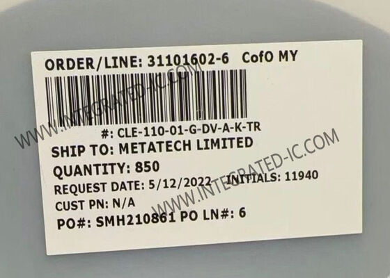 CLE-110-01-G-DV-A-K-TR 20 Position 0.80mm Pitch Tiger Beam Socket Strip Board to Board Connector