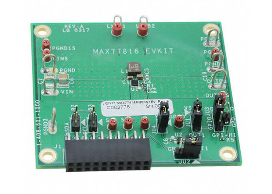 MAX77816EVKIT এমবেডেড সলিউশন MAX77816 বাক-বুস্ট রেগুলেটর মূল্যায়ন বোর্ড