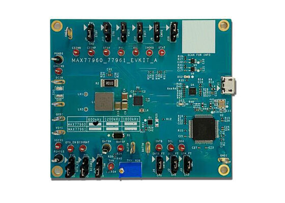 MAX77961EVKIT-06 এমবেডেড সলিউশন ইভালুয়েশন কিট MAX77961 ইউএসবি টাইপ-সি বাক-বুস্ট চার্জারের জন্য