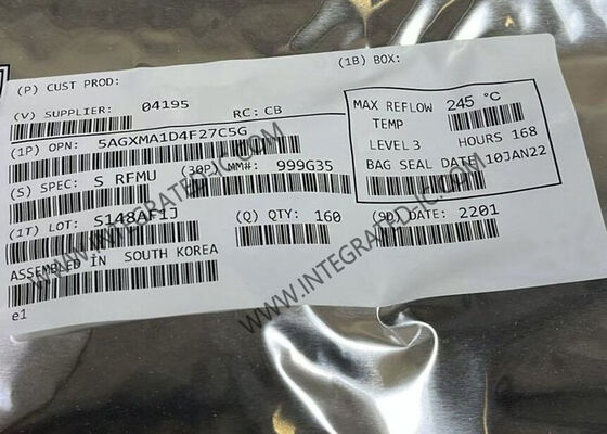 5AGXMA1D4F27C5G Arria V GX FPGA IC 75000 LE, 6.5536 Gb/s ডেটা রেট এবং 336 I/O