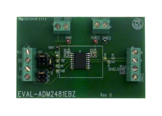 EVAL-ADM2481EBZ এমবেডেড সলিউশন ADM2481 অর্ধ-ডুপ্লেক্স RS-485 ট্রান্সিভার মূল্যায়ন বোর্ড