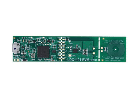 LDC1101EVM এমবেডেড সলিউশন LDC1101 1.8V ইন্ডাক্ট্যান্স টু ডিজিটাল কনভার্টার মূল্যায়ন মডিউল