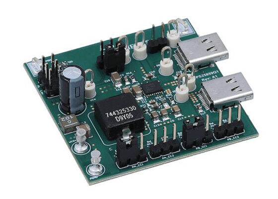 TPS25859Q1EVM-161 এমবেডেড সলিউশন TPS25859-Q1 ইউএসবি টাইপ-সি চার্জিং পোর্ট কন্ট্রোলার মূল্যায়ন মডিউল