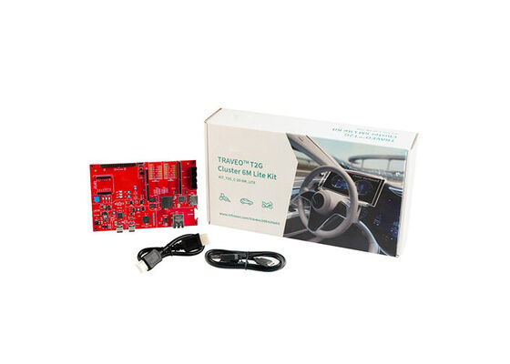 KIT-T2G-C-2D-6M-LITE এমবেডেড সলিউশন TRAVEOTM ARM Cortex-M0+ MCU 32-বিট এমবেডেড ইভাল্যুয়েশন বোর্ড