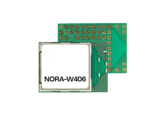 NORA-W406-10B ওয়াইফাই চিপ 2.4GHz 8MB ফ্ল্যাশ স্ট্যান্ড-অলোন ওয়াই-ফাই TM 6 মাল্টি-রেডিও মডিউল