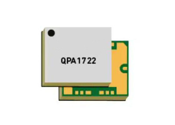 QPA1722 ওয়্যারলেস কমিউনিকেশন মডিউল 17.7GHz থেকে 20.2GHz কে-ব্যান্ড GaN পাওয়ার এম্প্লিফায়ার