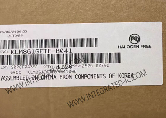 KLM8G1GETF-B041 8GB মেমরি আইসি চিপ eMMC 5.1 BGA153 আইসি চিপ