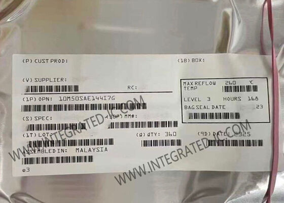 10M50SAE144I7G MAX 10 FPGA ফিল্ড প্রোগ্রামযোগ্য গেট অ্যারে 144-LQFP প্যাকেজ 101 I/O এবং 450 MHz গতি সহ
