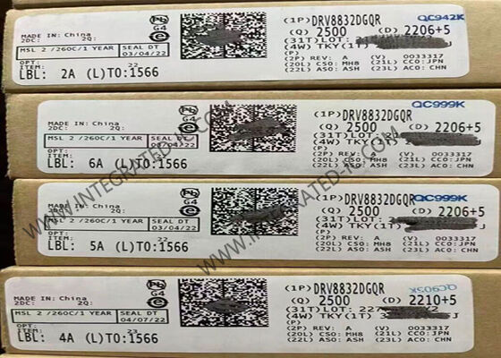 DRV8832DGQR ইন্টিগ্রেটেড সার্কিট চিপ 1A আউটপুট বর্তমান 2.75V থেকে 6.8V অপারেটিং ভোল্টেজের সাথে এইচ-ব্রিজ মোটর ড্রাইভার