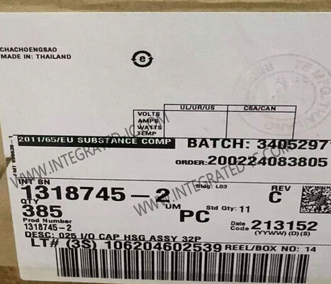 1318745-2 32 অবস্থান 2.2 মিমি পিচ পিসিবি অ্যাপ্লিকেশনের জন্য অটোমোটিভ গ্রেড সিগন্যাল হেডার সংযোগকারী