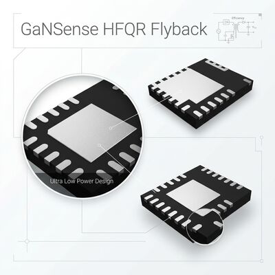 NV9580F1C1 GaN IC GaNSense TM উচ্চ দক্ষতা এসি-ডিসি পাওয়ার অ্যাডাপ্টারের জন্য এইচএফকিউআর নিয়ামক