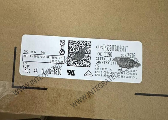 TMS320F28035PNT C2000™ 32-বিট মাইক্রোকন্ট্রোলার MCU 60MHz গতি 128KB ফ্ল্যাশ এবং 45 I/O রিয়েল-টাইম MCU সহ