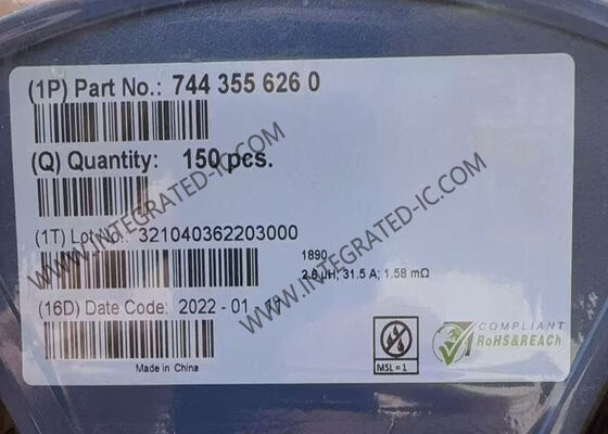 7443556260 ইন্টিগ্রেটেড সার্কিট চিপ 42MHz WE-HCI হাই কারেন্ট পাওয়ার ইন্ডাক্টর